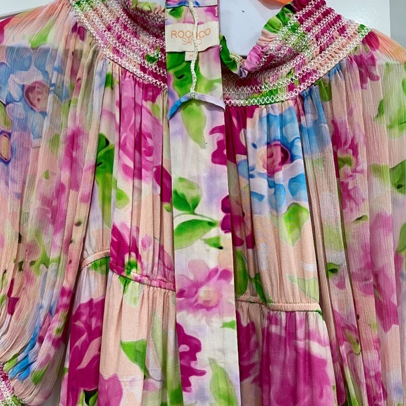 NWOT Rococo Sand Flora Mini Dress - Picture 12 of 12